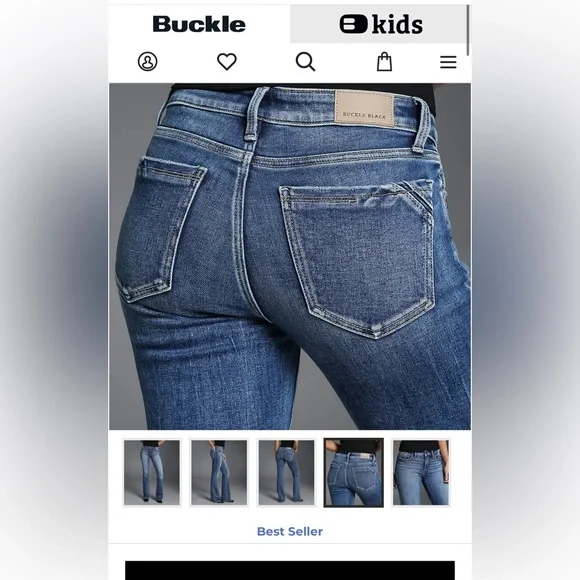 Buckle Black midrise bootcut style #53 | 25x32 - Picture 8 of 12